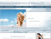 Tablet Screenshot of precisionendonj.com